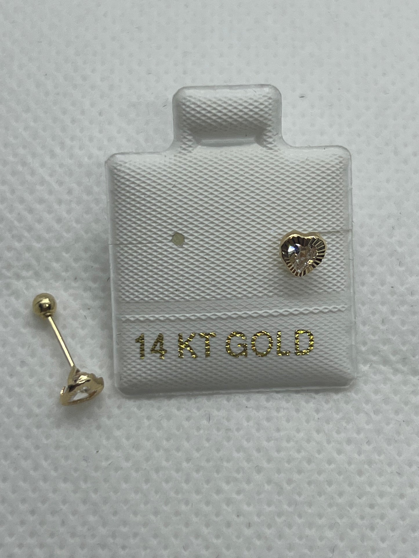 Corazón bisel diamantado