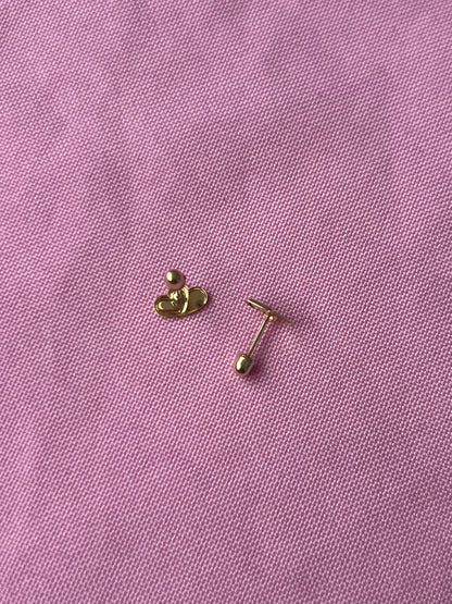 Corazón doble negro