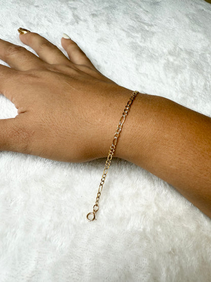 Pulsera clásica diamantada